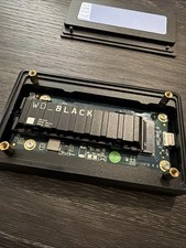 WD Black SN850X 1TB Heatsink SSD W/ Fantom Drives Thunderbolt Enclosure picture