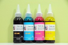INKXPRO 4 X 100ml Professional Photo Dye Ink for Epson EcoTank ET printers picture
