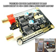1PCS Volumio Moode Raspberry Pi DAC Raspberry Pi 4B+ HIFI Dual Decoding DAC I2S picture