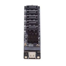 Cablecy 10Gbps USB-C Type-C to NGFF Key B+M SATA 6Gbps 5 Ports Adapter Converter picture