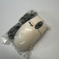 Vintage Microsoft IntelliMouse Pro Serial PS/2 Mouse White Office 2000 Y2K picture
