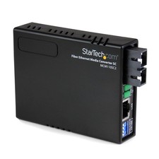 StarTech MCM110SC2 10/100 Fiber to Ethernet Media Converter Multi Mode SC 2 km picture
