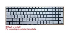 New US Silver Backlit Keyboard for HP 17-cp0000 picture