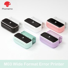 Phomemo M03 Mobile Photo Portable Bluetooth Printer print sizes 2 and 3 inch Lot picture