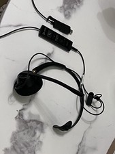 Poly EncorePro EP515 USB Headset Black USB/USB-C Boom Mic Volume Control picture
