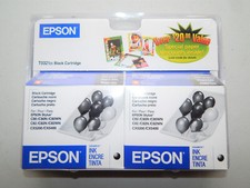 New Genuine Epson 32 T032120 TO32120 Photo Black Ink Cartridges EXPIRED 07/2006 picture