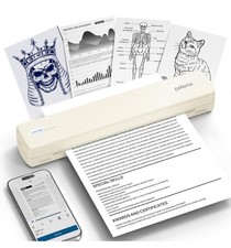 Portable Printer, D810 Inkless Bluetooth Thermal Printer Wireless for Travel,... picture