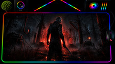 Dead by Daylight RGB XXL Mouse Pad Horror Killers Gaming Desk Mat LED picture
