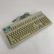 Keytronic DFI E03601 E03601QLPS2-C Vintage Wired Keyboard Tested picture