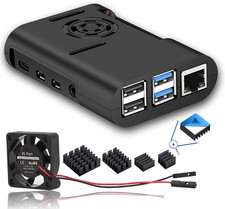 Raspberry Pi 4 Case with Cooling Fan and Heatsink for Pi 4B picture