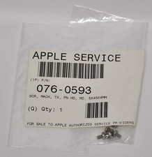 Vintage New Apple Service: 076-0593 - Screw M2 5x45x4mm (QTY=5) picture
