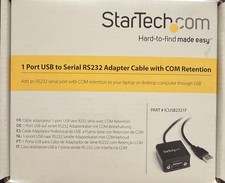 Startech ICUSB2321F  1 Port USB to Serial RS232 Adapter Cable with COM Retention picture