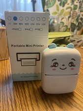 Portable Mini Printer BT Instant Printing (PINK) A8C picture