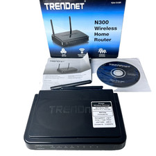 TRENDnet N300 TEW-731BR 4-Port Encrypted Wireless Easy Setup Home Router - Black picture