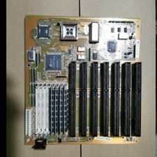 386-SX25 1MB DRAM AMI BIOS VLSI Chipset SIMM RARE Motherboard 8 Bit VINTAGE  picture