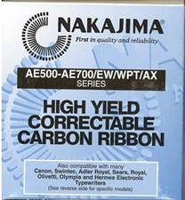  Nakajima HYC01 AE-580, AE-500 AE-710 Typewriter Ribbon, Correctable, Original picture