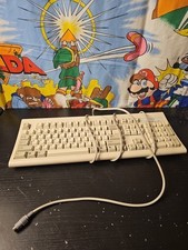 Vintage Genuine OEM IBM KB-8923 Keyboard - Clicky Keys Blue Logo picture
