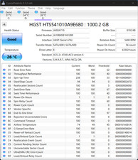 1 - HGST Travelstar 1TB 5400 RPM 2.5