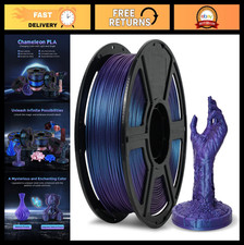 1.75mm Color Changing PLA Filament 1kg - Nebula Purple Chameleon 3D Printing picture