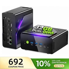 GMKtec Gaming Mini PC K15 Intel Ultra 5 125U 4.3GHz 16GB / 32GB DDR5 RAM 1TB SSD picture