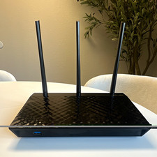 ASUS RT-AC66U B1 Dual-Band Gigabit Wireless Router 4-Port USB Black picture