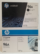 Set of 2 HP LaserJet 96A C4096A Black Toner Cartridge Brand New Genuine OEM picture