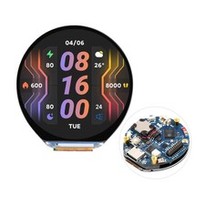 Waveshare ESP32-S3-Touch-LCD-1.46 Round Display Dev Board 412x412 picture