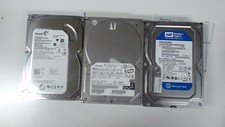 Lot of 3: Mixed 250GB Desktop HDDs Seagate Hitachi WD Genuine picture