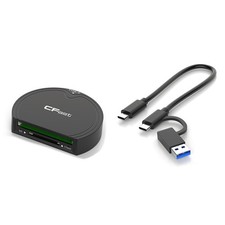 P&P CFast 2.0/SD Memory Card Adapter USB3.2 Gen2 High Speed Card Reader 10Gbps a picture