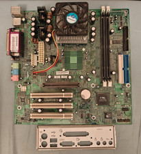 Compaq UWAVE3 Socket A Motherboard Athlon XP 1700+ I/O Shield Tested POST picture