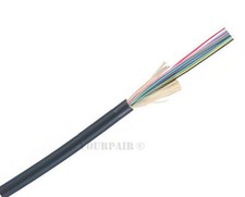 Indoor/Outdoor 12-Strand Multimode 62.5 Fiber Optic Cable - Custom Cuts Per 1ft picture