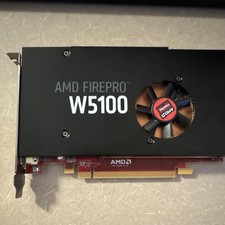 AMD FirePro W5100 4GB PCI Express Graphics Card DisplayPort Fan Heatsink picture