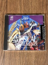 Microsoft Musical Instruments Original CD Case 1992 picture
