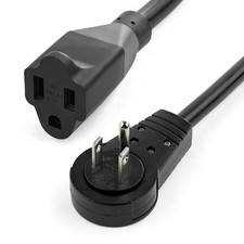 StarTech RTPAC1016 Startech Cb 6Ft Power Extension Cord Nema 5-15P To 5-15R picture