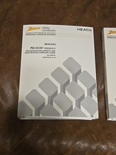 Vintage Zenith Heath Data Systems Microsoft MS-DOS Version 3 Manuals picture