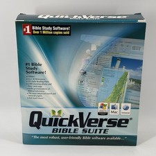 QuickVerse Bible Suite Study Software Windows/Mac PC picture