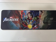 Intel Gaming Marvel Avengers Desk Mat/Mousepad Triston Eaton Square Enix - New picture
