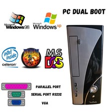 PC Retrogaming DualBoot Windows 98/XP AMD Sempron ViaS3G UniChrome Pro IGP MsDos picture