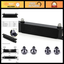 10 Row Stacked Plate Oil Cooler, AN10-10AN, Lightweight Aluminium Alloy, High Pe picture