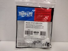 10x Lot NEW TRIPP LITE P137-06N-VGA Mini DisplayPort to VGA Adapter picture