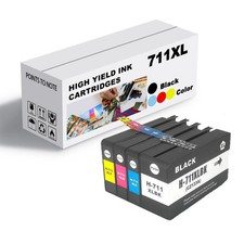 Standard Capacity 711XL for Ink Cartridge for T120 24 610 Printers 1 Combo Pack picture