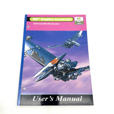 MSI NVIDIA GeForce2 MX-400 Graphics Accelerator User's Manual Guide picture