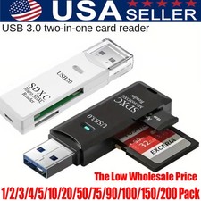 USB3.0 SD Card Reader for PC Micro SD Card to USB Adapter for Camera MemoryC lot picture