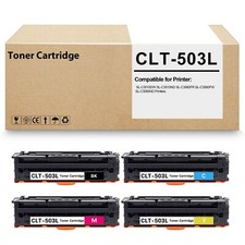 4 Pack CLT-503L toner cartridge for SL-C3010DW C3060FW C3010ND C3060ND Printer picture