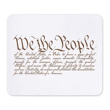 CafePress We The People Non-slip Rubber Mousepad, Gaming Mouse Pad (1609513336) picture