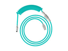 HyperX USB-C Coiled Cable Light Green-White picture