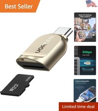 USB C Micro SD Card Reader - Immediate Sharing with 5Gbps Speed, Ultra Portable picture