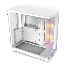 NZXT H6 Flow RGB Mid-Tower Airflow Case with 3 RGB Fans, Panoramic Glass Pane... picture