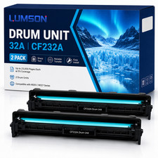 32A CF232A Drum Black 2PK Drum Unit Compatible for M118dw M227fdn M227sdn M203dn picture