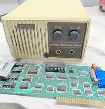Very Rare Apple II Jostens  UFONIC Speaker System w/Card &Cable (see pics) picture